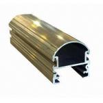 Steel Polished Structural 6061 Aluminum Profile , Wood Grain Coated Extrusion Aluminum Profiles for sale