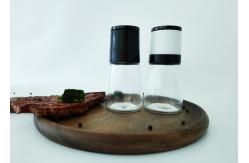 China Keep Spices Fresh With Large Capacity Glass Salt And Pepper Grinder supplier