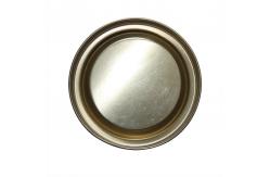 China Custom Hard Gold Iron Strech Tin Can Lid Glossing Wine Packaging Tube Cap supplier