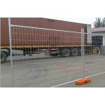 60x150mm Temporary Security Fence Welded With Hot DIP Galvanized Frame