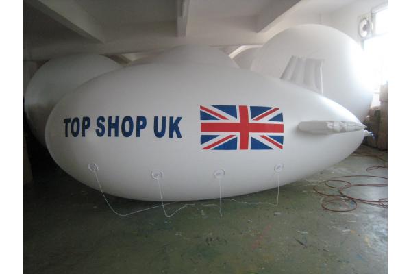 Flying advertising big helium blimps made in China