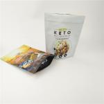 CMYK CPP Resealable Mylar Bag Frosted Stand Up Doypack Zipper 120mic MOPP for sale
