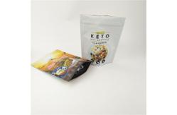 China CMYK CPP Resealable Mylar Bag Frosted Stand Up Doypack Zipper 120mic MOPP supplier