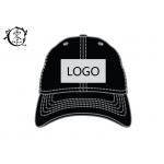 Running Workouts Outdoor Activities Printed Headwear , Embroidery Logo Polyester Sports Caps for sale