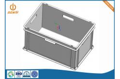 China Custom ABS PC POM PMMA PA6 Plastic Injection Mold For Turnover Box supplier