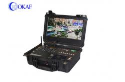 China Portable Suitcase 4G Wireless Security Cameras Pan Tilt Zoom GPS Positioning supplier