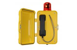 China Moisture Resistant Ringdown Telephone with Lamp for Rough Enviromental Conditions supplier