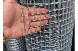 China Galvanised Welded Wire Mesh Roll Electro Galvanized BWG14 - BWG25 1/2 5/8 supplier