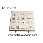 IP65 Number Anti Vandal Metal Keypad Kiosk Panel Mount Keypad Outdoor for sale
