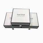 Recycle Sliding Style Cardboard Paper Packaging Gift Drawer Box with Matt Lamination for sale