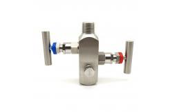 China 316SS Pressure Transmitter Manifold 6000 PSIG 2 Way supplier