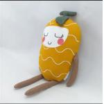 Plush Fruit Soft Toy Cute Lovely Cotton Linen EN71 ASTM OEM ODM Stuffed Orange Melon Dropshipping Toy for sale