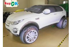China Custom White Oxford Inflatable Vehicle For Advertising supplier