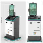 Smart Hotel 21.5inch Self Service Terminal For Check In And Check Out for sale