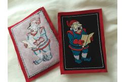 China Latest Handwork Cartoon Patten Custom Embroidered Patches For Clothing supplier