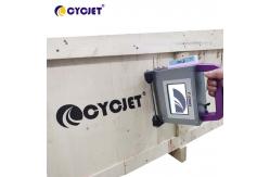 China Portable Handjet Inkjet Printer Handheld CYCJET Batch Number Printer Wooden Case supplier