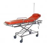 Adjusted 75in 60 Deg Hospital Patient Stretcher Transport Trolley Non Magnetic Cart for sale