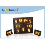 IP65 Waterproof LED Basketball Scoreboard Iron / Steel / Aluminum Frame Material for sale