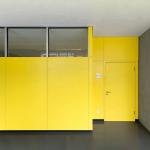 China Customized Aluminum Office Double Single Glazed Glass Partition Walls with Steel Solid Panel for sale