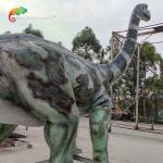 Theme Park 12M Animatronic Brontosaurus Life Size Animatronic Dinosaur Realistic Model For Jurassic for sale