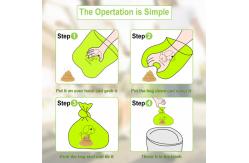 China Customized Dog Poop Bag Eco Friendly Biodegradable Compostable Pet Garbage Bag supplier