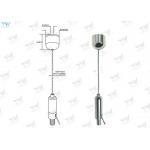 Ø1.5 * 3000 MM SS Wire Light Hanging Kit Adjustable For Linear Light Suspension for sale