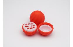 China 7g Plastic Empty Lipstick Tube Twist Open Ball Shaped Container Pipe supplier