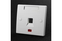 China RJ45 Network Face Plate For Telephone / Workstation supplier