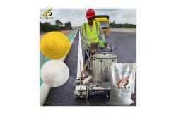 China Customized Yellow And White Road Paint Traffic Highway Thermoplastic Paint supplier