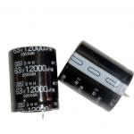 Super Electrolytic Capacitor Horns Capacitor 63V 12000UF 30*50Mm for sale
