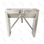 LED Light Indicator Tripod Turnstile Gate 201 304 316 Stainless Steel Triangle Rotation for sale