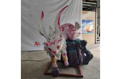 China RCC Realistic Animatronic Animals China Mythical Creatures Jun Gou supplier