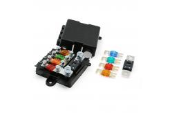 China Power Distribution Busbar 4 Way MIDI 1 MEGA Fuse Holder Box Block supplier