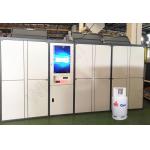 Smart 24 Hours Wifi LPG LNG Vending Lockers Gas Exchange Cylinder Barcode Password Credit Card Payment for sale