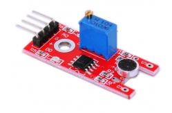 China High Sensitivity Arduino Sound Detection Module , Arduino Microphone Module PCB Material supplier