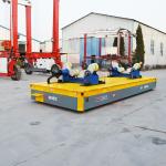 12t Automatic Coil Transfer Cart Production Line Cement Floor for sale
