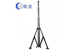 China Okaf Mobile Pneumatic Telescopic Mast Pole With Air Pump Aluminium Alloy supplier