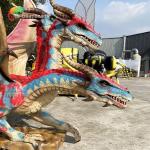 Artificial Animatronic Dragons For Theme Park Decoration