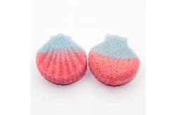 China Custom Round Gradient Natural Konjac Sponge 8.5cm*5.5cm*2.5cm supplier
