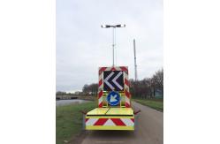 China IP56 P10 Trailer LED Display Mobile Billboard For Traffic Road Safety supplier