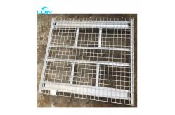 China Galvanized Material Handling Stackable Welded Steel Transport Metal Wire Mesh Pallet Cage supplier