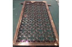 China Portable Room Divider Screen Floral Modern Heat Insulation ISO9001 supplier
