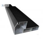 Anodized Extruded Aluminum Profiles / Double Layer Tempered Glass Aluminum Structural Framing for sale