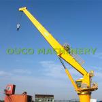 25t 20m Cargo CE Marine Cranes With Straight Boom for sale