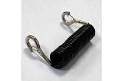 China High Quality Tpu Retractable Tether Spring Coiled Bungee Tool Lanyard supplier