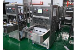 China 500W PLC Controlled Semi Auto Labeling Medical Heat Sealer With Adjustable Sealing Temperature supplier