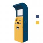 19inch 2 Way Bitcoin ATM Kiosk Cryptocurrency Atm Machines Android System for sale