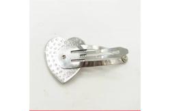China Blank Cute Sublimation Hair Clip Blanks Heart And Flower Shape supplier
