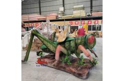 China Shape Customized Animatronic Giant Bee Statue High Density Foam supplier