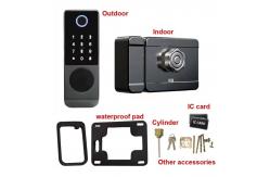 China Tuya TTlock Waterproof Door Lock IP65 Advanced Intelligent Door Lock supplier